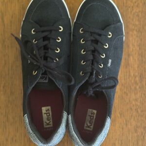 Keds Women's Center III Sneakers- Black